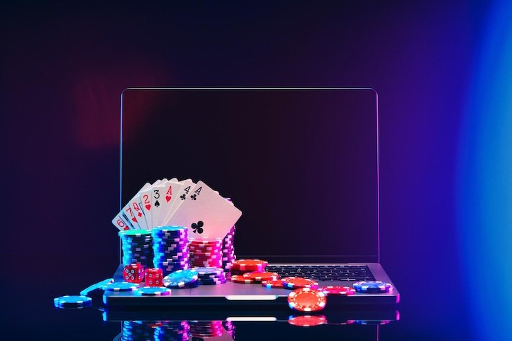 Mobile phone showing live baccarat table with betting panel